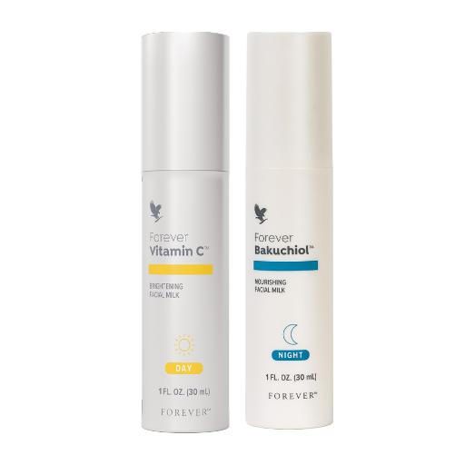 Forever Vitamin C and Forever Bakuchiol Duo